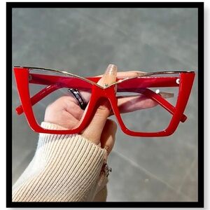 COPY - Vintage Cat Eye Glasses Transparent Lens Computer Glasses